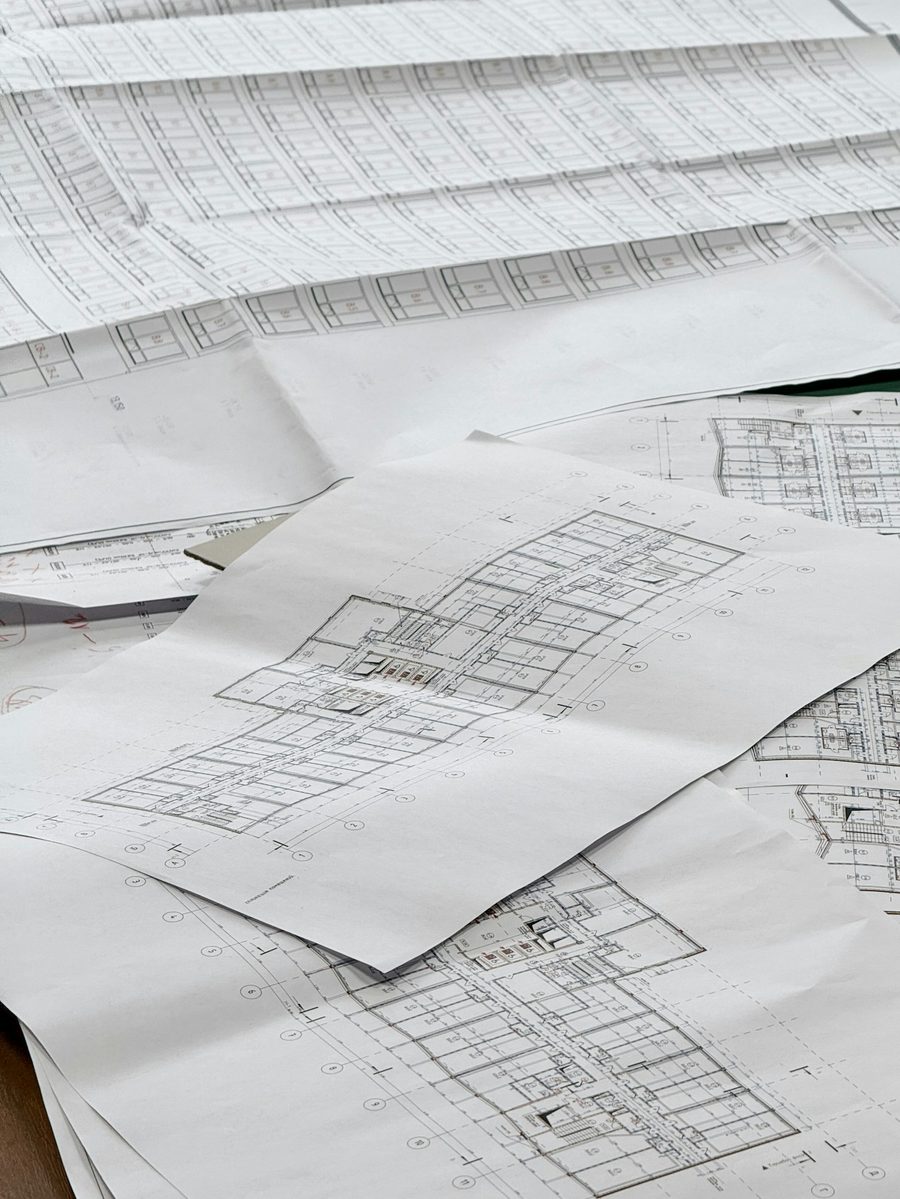 Civil plan set blueprints
